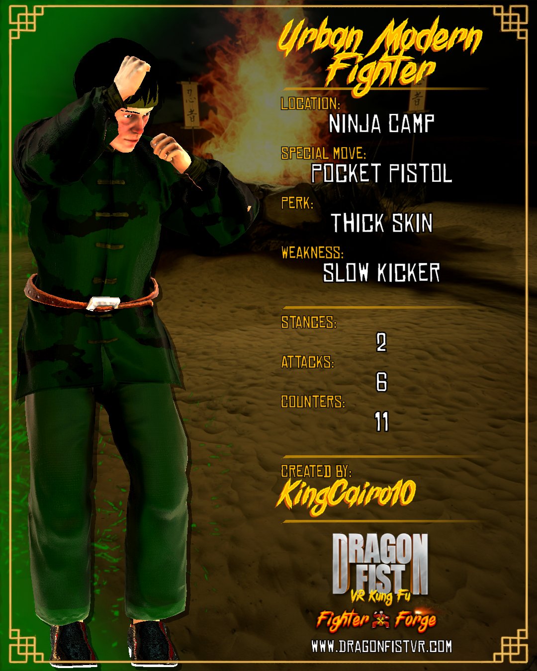 Urban Modern Fighter - Created By: KingCairo10